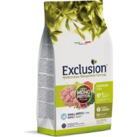 Hrană uscată pentru câini Exclusion Noble Grain Small Breed Adult Chicken 7kg
