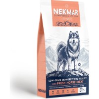 Hrană uscată pentru câini Nekmar Low Grain Vitality Fresh Horse Meat 2kg