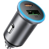 Încărcător auto Acefast B15 65W Metal Gray