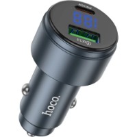 Încărcător auto Hoco Z57B Glorious Metal Gray