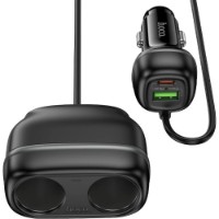 Încărcător auto Hoco Z59 Rank 48W Black imaginea #4 — magazin online Desire.md