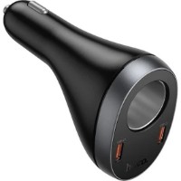 Încărcător auto Hoco Z61A Correct PD60W Black imaginea #3 — magazin online Desire.md