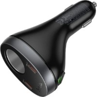 Încărcător auto Hoco Z61A Correct PD60W Black imaginea #4 — magazin online Desire.md