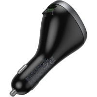 Încărcător auto Hoco Z61A Correct PD60W Black imaginea #5 — magazin online Desire.md