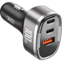 Încărcător auto XO CC61 100W Black/Silver imaginea #2 — magazin online Desire.md