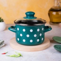 Cratiță Metrot Green Dots 2L 5131 imaginea #2 — magazin online Desire.md