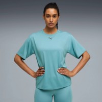 Tricou de dame Puma W Tad Essential Baltic Sea Blue, s.XS imaginea #2 — magazin online Desire.md