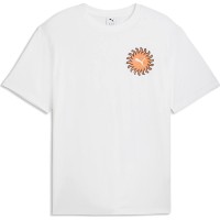 Tricou bărbătesc Puma Sunset Drive Relaxed Puma White, s.M imaginea #1 — magazin online Desire.md