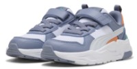 Adidași pentru copii Puma Trinity 2 Puma White/Silver Mist/Gray Sky, s.32.5