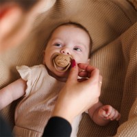 Suzeta BabyOno Beige 0-6m 2pcs (1669/01) imaginea #4 — magazin online Desire.md