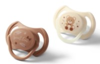 Suzeta BabyOno Beige 0-6m 2pcs (1669/01)