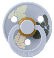 Suzeta BIBS Morning Bloom Latex 6m+ Dusty Blue (20013)
