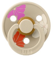 Suzeta BIBS Morning Bloom Latex 6m+ Vanilla (20013245)