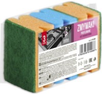 Bureți de curățenie Anna Zaradna Profiled Scourers 3pcs (4088)