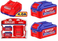 Set incărcător+2 baterii EMTOP ELBCPK2513
