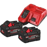 Комплект зарядного устройства+2 батареи Milwaukee M18 FORGENRG-802 (4933498612)