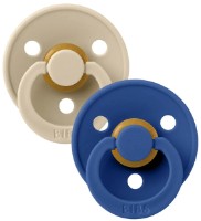 Suzeta BIBS Vanilla/Cornflower 0-6m 2pcs (5713795248742)