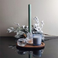 Suport pentru lumânări Casa Masa Brad 9cm (C15839-2) imaginea #2 — magazin online Desire.md