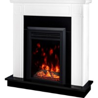 Șemineu electric Art Flame Adam & Cris White