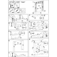 Șemineu electric Art Flame Adam & Cris White imaginea #4 — magazin online Desire.md