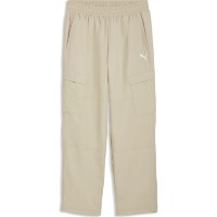 Pantaloni spotivi pentru bărbați Puma Wardrobe Ess Relaxed Pebble Gray, s.S imaginea #1 — magazin online Desire.md