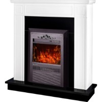 Șemineu electric Art Flame Adam & Cristina White