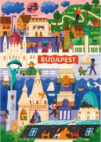 Puzzle Trefl Premium Plus Budapest 1000pcs (12107)
