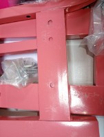 Marfă depreciată! Bancă pentru copii cu scaun 4Play Jonie Pet Pink imaginea #5 — magazin online Desire.md