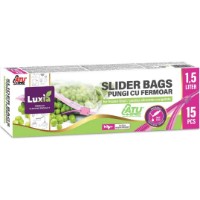 Pungi alimentare Luxia 1.5L 15pcs LUX-4057