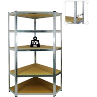 Cтеллаж складской GardenLine GWI0892 180x90x30cm фото №2 — интернет-магазин Desire.md