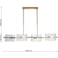 Lustră Cellini California CLN1008-L100 imaginea #3 — magazin online Desire.md