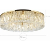 Потолочный светильник Cellini Fantasy CLN120-CD80 фото №2 — интернет-магазин Desire.md