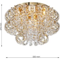 Потолочный светильник Cellini Ringlux CLN1007-D50C фото №3 — интернет-магазин Desire.md