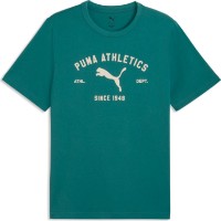 Tricou bărbătesc Puma Class Graphic Emerald Ice, s.M imaginea #1 — magazin online Desire.md