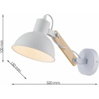 Candelabru de perete Flitz Leuchten Arbor (FL706-1W) imaginea #3 — magazin online Desire.md