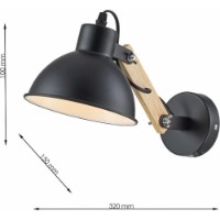 Candelabru de perete Flitz Leuchten Arbor (FL707-1W) imaginea #3 — magazin online Desire.md