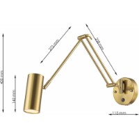 Candelabru de perete Flitz Leuchten Arm (FL705-1W) imaginea #3 — magazin online Desire.md