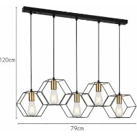 Люстра Flitz Leuchten Brisa (FL680-5P) фото №3 — интернет-магазин Desire.md