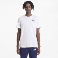 Мужская футболка Puma Ess Small Logo Tee Puma White, s.XXXL фото №2 — интернет-магазин Desire.md