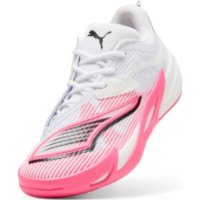 Adidași pentru bărbați Puma All-Pro Nitro 2 Basketball Puma White/Black/Pure Pink, s.41 imaginea #5 — magazin online Desire.md