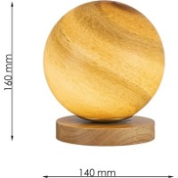 Настольная лампа Flitz Leuchten Orbis (FL963-1T) фото №3 — интернет-магазин Desire.md