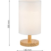 Настольная лампа Flitz Leuchten Solin (FL965-1T) фото №3 — интернет-магазин Desire.md