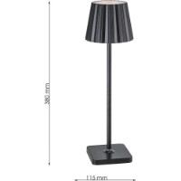 Настольная лампа Flitz Leuchten Tovo (FL958-1T) фото №3 — интернет-магазин Desire.md