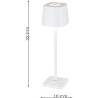 Настольная лампа Flitz Leuchten Tovo (FL959-1T) фото №3 — интернет-магазин Desire.md