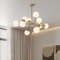 Люстра Lampardi Bolbo LP4018-10 фото №2 — интернет-магазин Desire.md