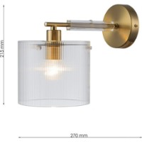 Бра Lampardi Cavaya LP4033-1W фото №3 — интернет-магазин Desire.md