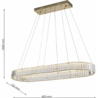 Люстра Lampardi Crysto LP137-L100 фото №3 — интернет-магазин Desire.md