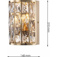 Candelabru de perete Lampardi Dune LP4016-1W imaginea #3 — magazin online Desire.md