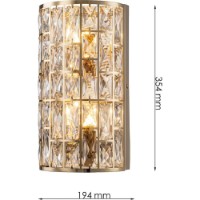 Бра Lampardi Dune LP4016-2W фото №3 — интернет-магазин Desire.md