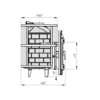 Печь Prometall P0198 фото №6 — интернет-магазин Desire.md